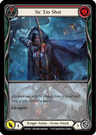 Sic 'Em Shot (Red) - LGS014 | Promo