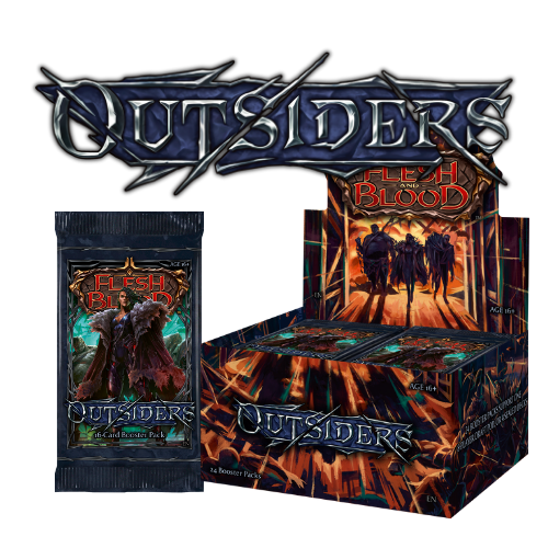 Flesh and Blood - Outsiders Booster Storm Gate Games Flesh and Blood - Outsiders Booster Storm Gate Games
