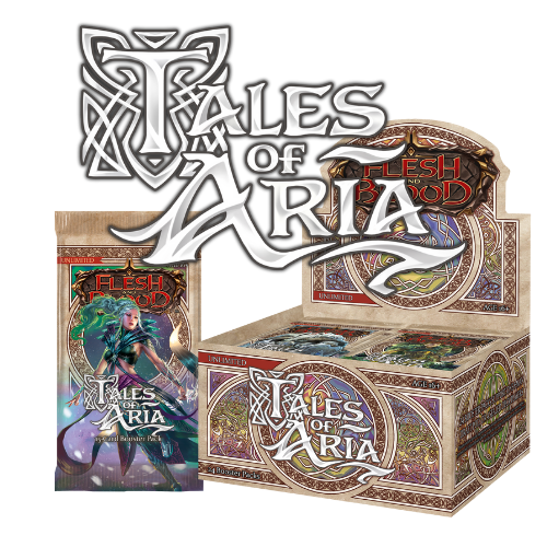 Flesh and Blood - Tales of Aria (Unlimited) Booster Storm Gate Games Flesh and Blood - Tales of Aria (Unlimited) Booster Storm Gate Games