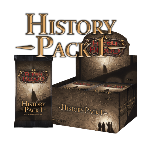 Flesh and Blood - History Pack 1 Booster – Storm Gate Games Flesh and Blood - History Pack 1 Booster – Storm Gate Games