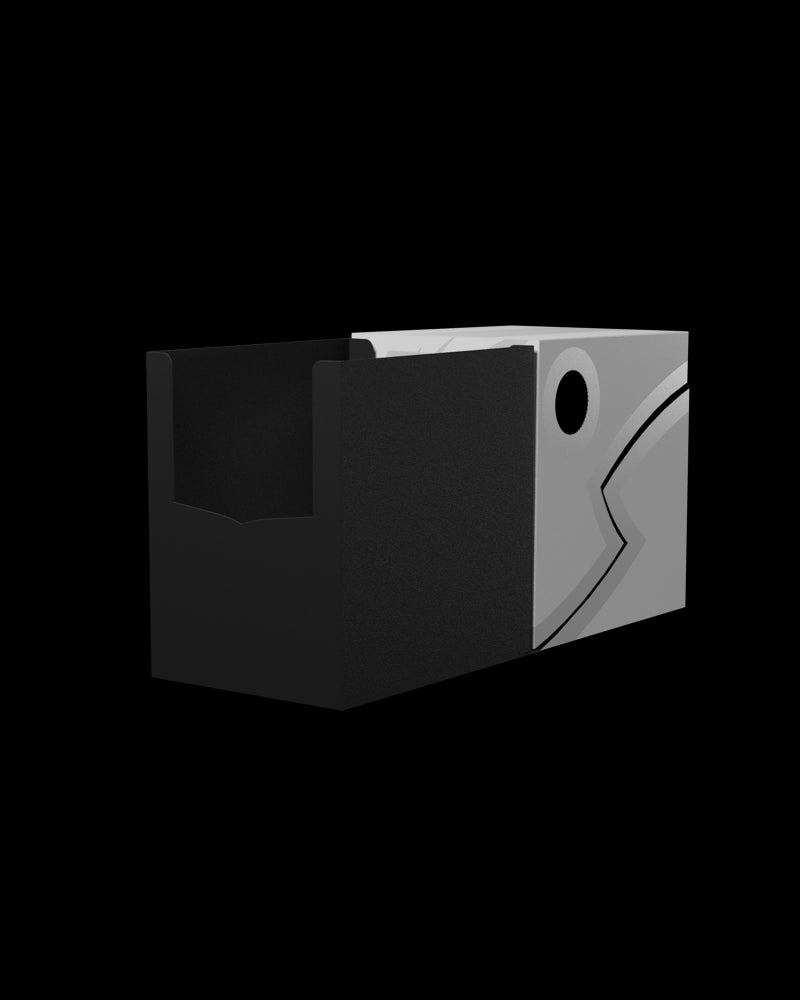 Dragon Shield Double Shell - (Ashen White/Black)