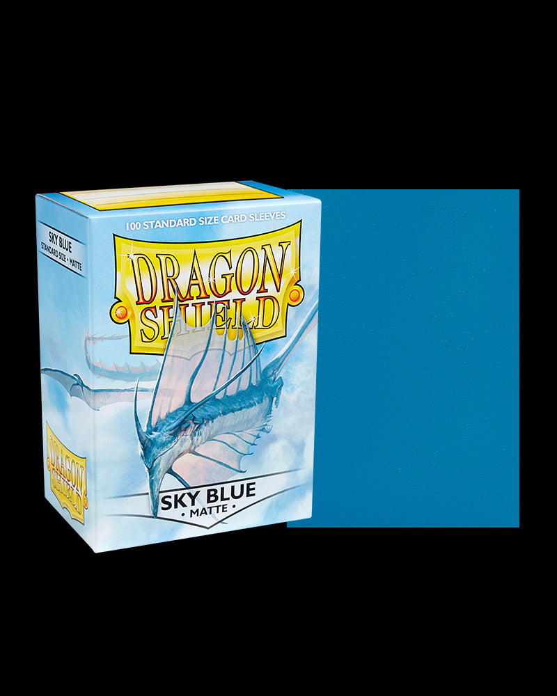 Dragon Shield - Matte Sleeves (Sky Blue), 100pcs/pack