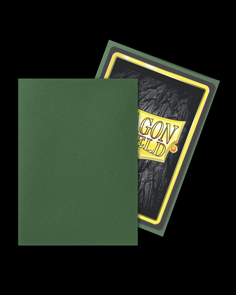 Dragon Shield - Matte Sleeves (Forest Green), 100pcs/pack
