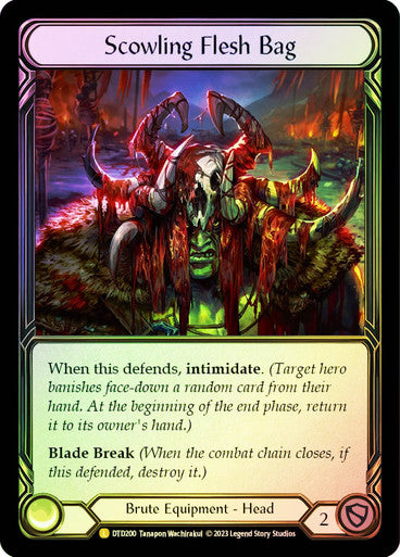 Scowling Flesh Bag (Premier OP) | Promotional Cards | Star