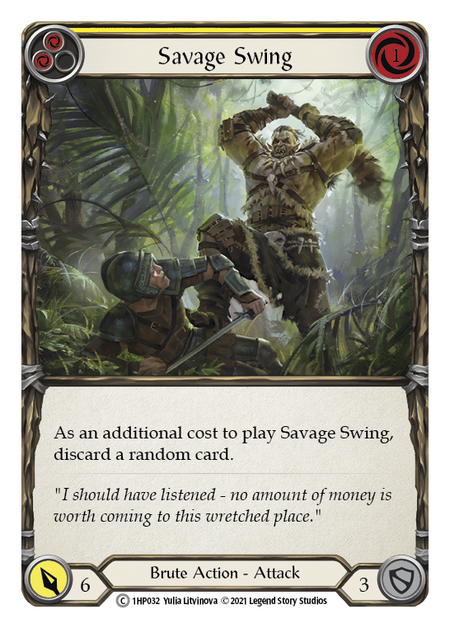 Savage Swing (Yellow) | Common