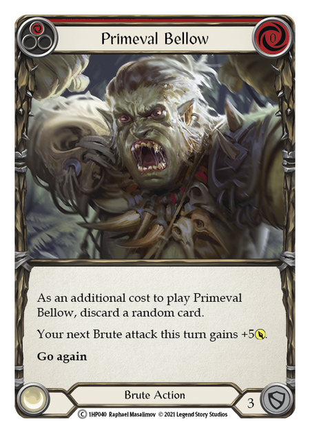Primeval Bellow (Red) | Common