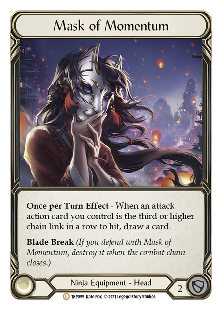 Mask of Momentum | Legendary