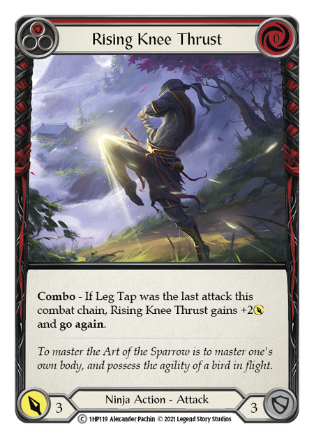 Rising Knee Thrust (Red) | Common