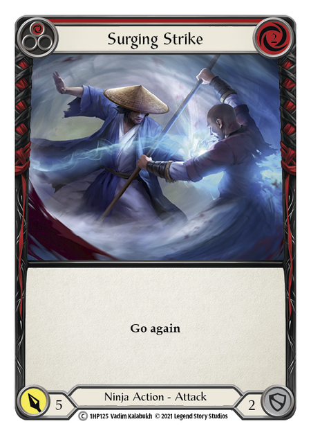 Surging Strike (Red) | Common