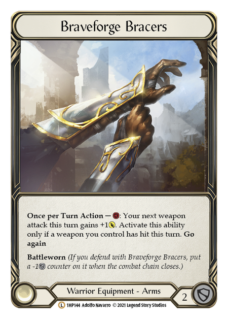 Braveforge Bracers | Legendary
