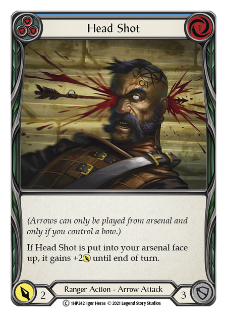 Head Shot (Blue) | Common