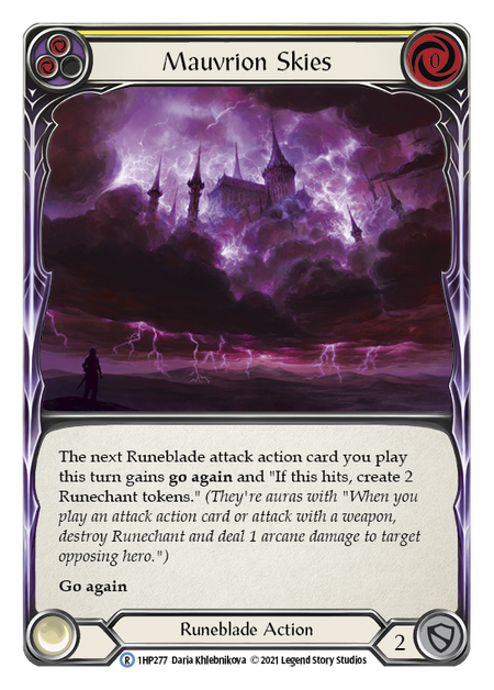 Mauvrion Skies (Yellow) | Rare