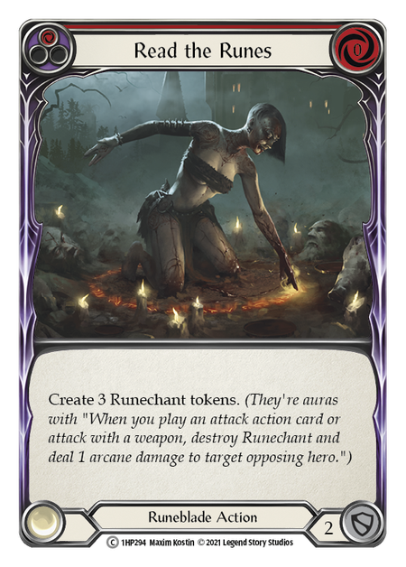 Read the Runes (Red) | Common