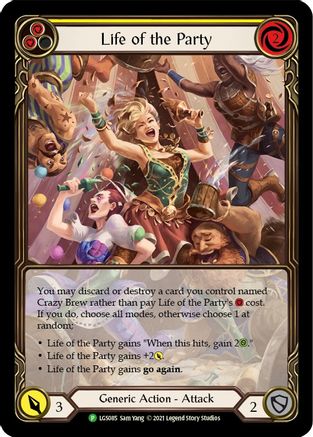 Life of the Party (Yellow) - LGS085 | PROMO