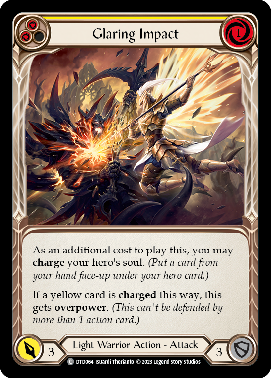 Glaring Impact (Yellow) | Common - Playset (3 pcs)