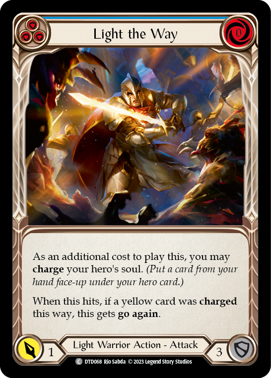 Light the Way (Blue) | Common - Playset (3 pcs)