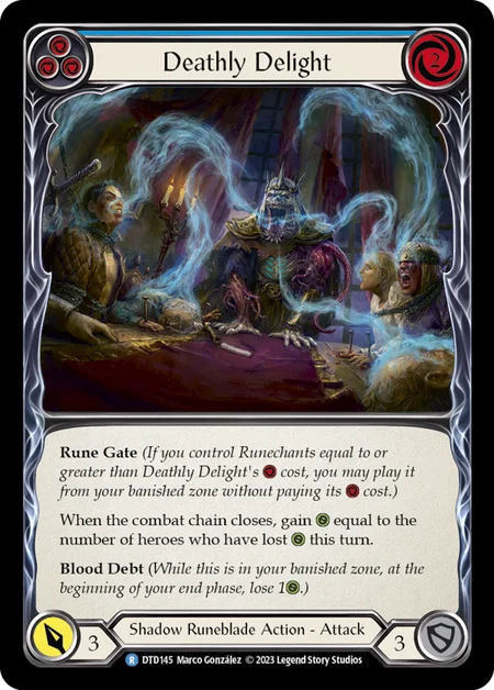 Deathly Delight (Blue) | Rare