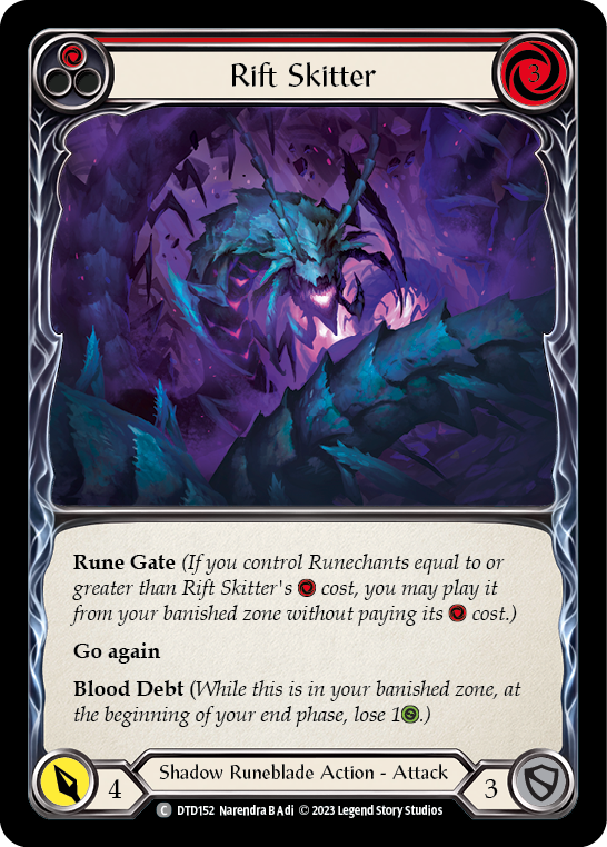 Rift Skitter (Red) | Common - Playset (3 pcs)