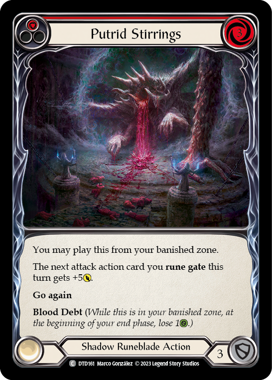 Putrid Stirrings (Red) | Common - Playset (3 pcs)