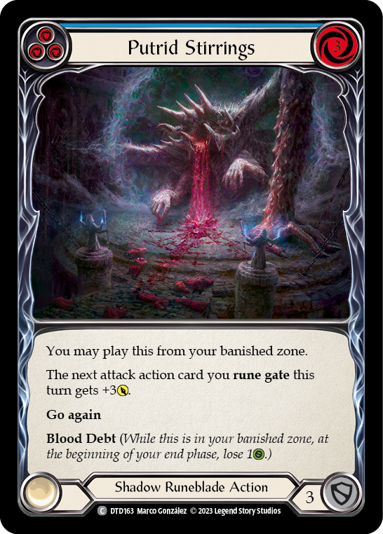 Putrid Stirrings (Blue) | Common - Playset (3 pcs)