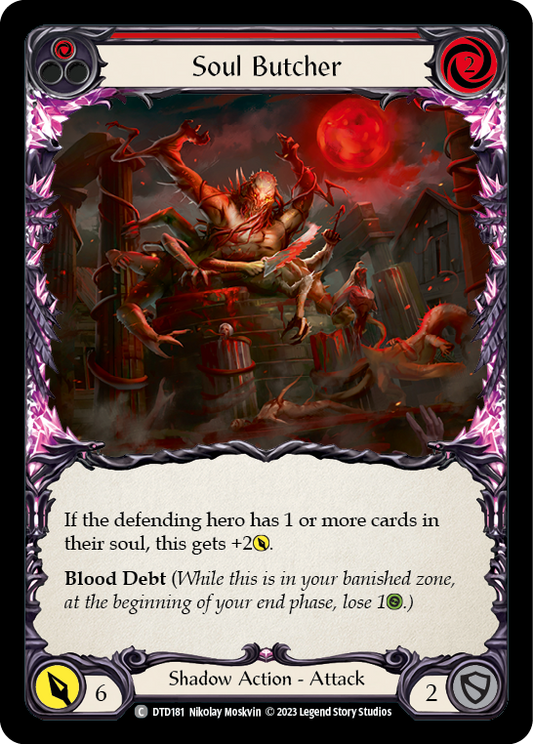 Soul Butcher (Red) | Common - Playset (3 pcs)