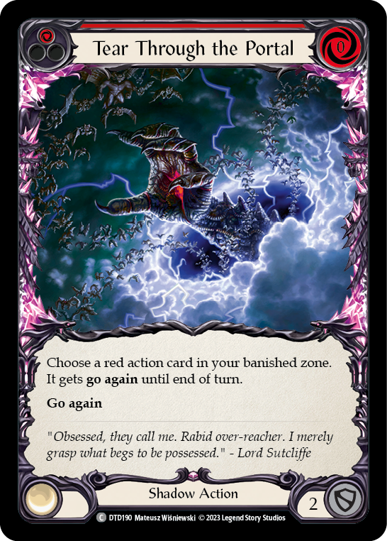 Tear Through the Portal (Red) | Common - Playset (3 pcs)