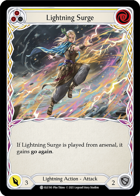 Lightning Surge (Yellow) | Common - First Edition