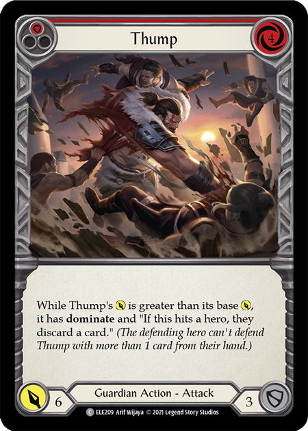 Thump (Red) | Common - First Edition