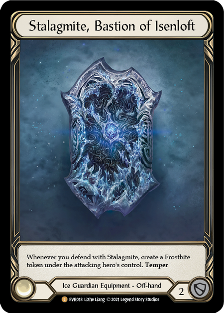 Image 42: Stalagmite, Bastion of Isenloft | Legendary [Cold Foil] - First Edition