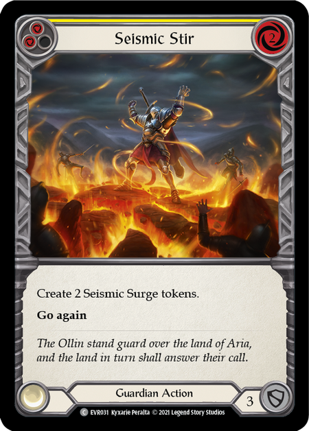 Seismic Stir (Yellow) | Common - First Edition