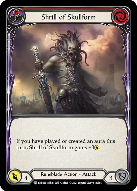 Shrill of Skullform (Red) | Common - First Edition