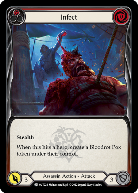 Infect (Red) | Common [Rainbow Foil]
