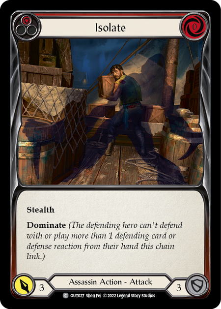 Isolate (Red) | Common