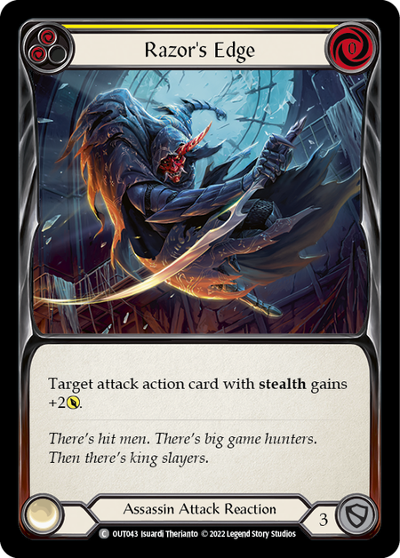 Razor's Edge (Yellow) | Common