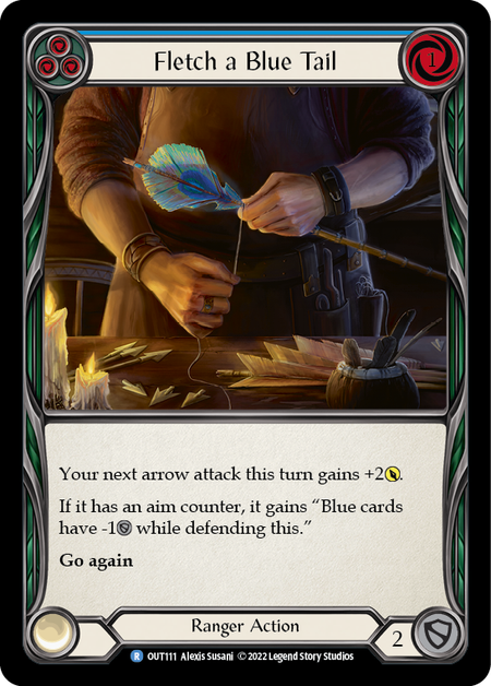 Fletch a Blue Tail (Blue) | Rare