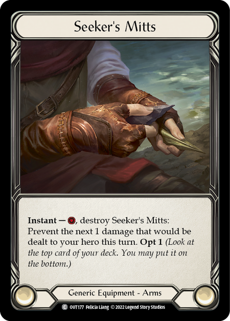 Seeker's Mitts | Common [Cold Foil]