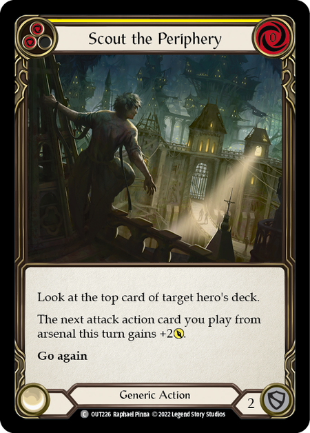 Scout the Periphery (Yellow) | Common