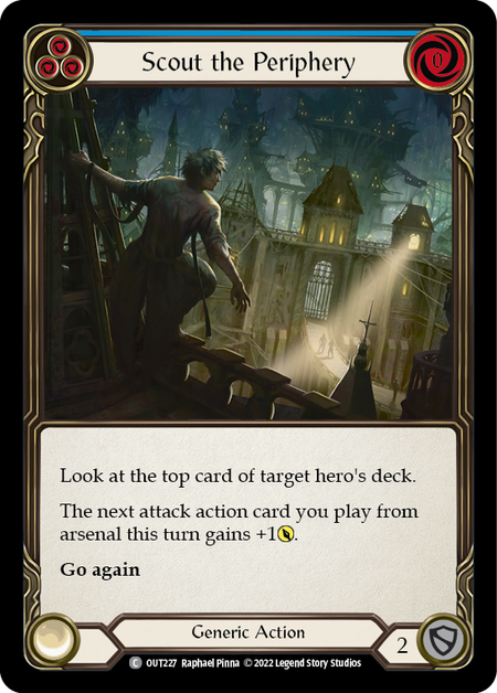 Scout the Periphery (Blue) | Common