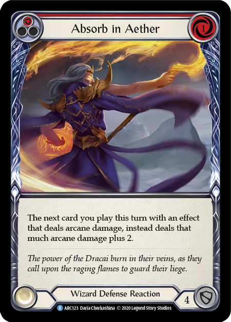 Absorb in Aether (Red) | Rare - Unlimited