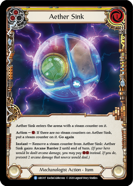 Aether Sink (Yellow) | Rare - Unlimited