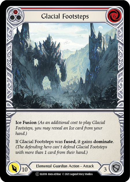 Glacial Footsteps (Red) | Common - Unlimited