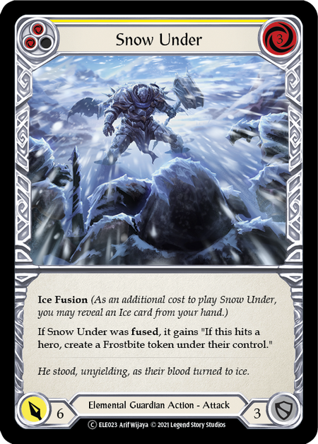 Snow Under (Yellow) | Common - Unlimited