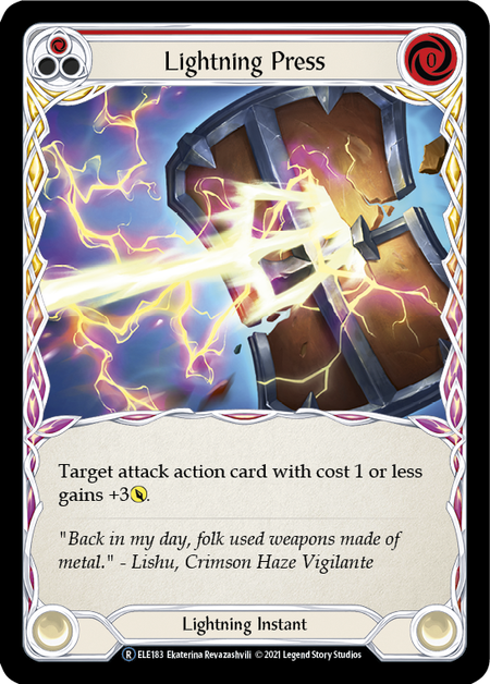 Lightning Press (Red) | Rare - Unlimited
