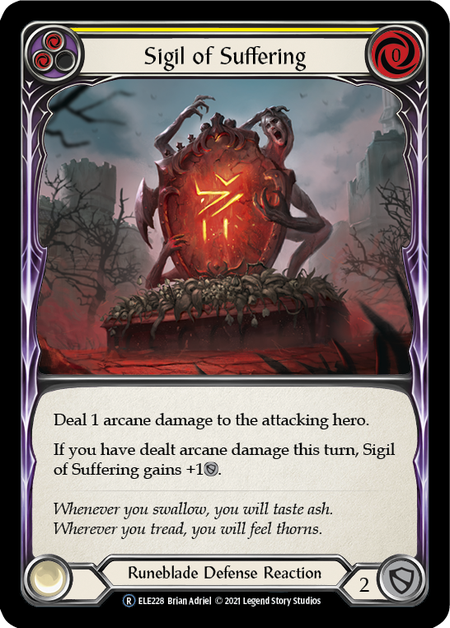Sigil of Suffering (Yellow) | Rare - Unlimited