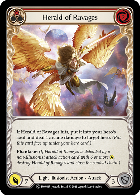 Herald of Ravages (Red) | Common - Unlimited