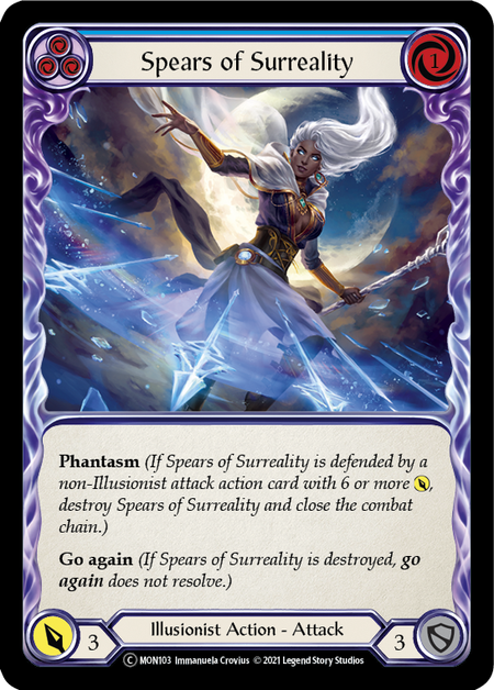 Spears of Surreality (Blue) | Common - Unlimited