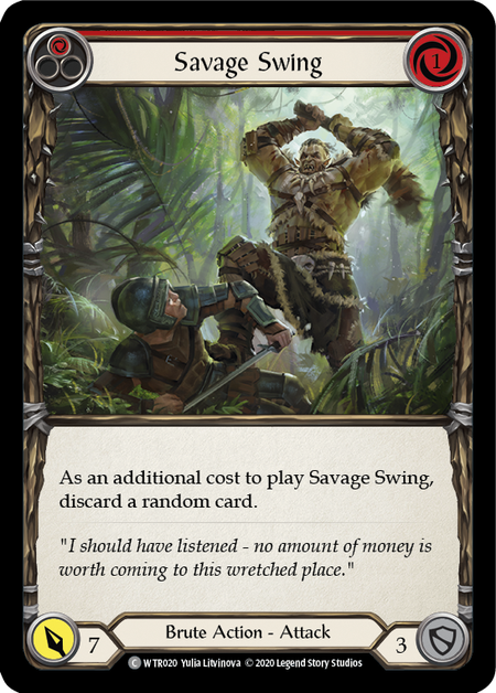 Savage Swing (Red) | Common - Unlimited