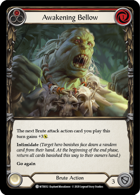 Awakening Bellow (Red) | Common - Unlimited