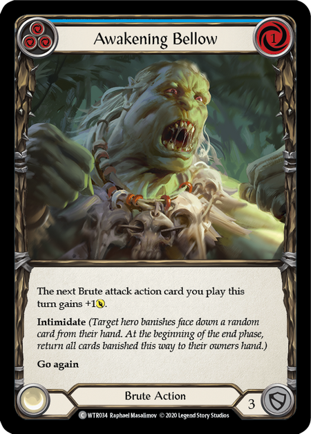 Awakening Bellow (Blue) | Common - Unlimited