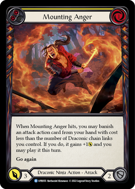 Mounting Anger (Yellow) | Rare